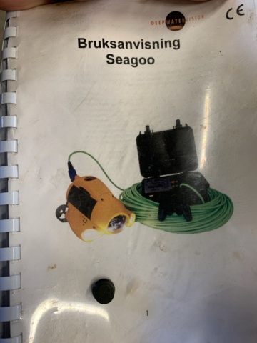 1068201-9 Underwater drone underwater robot Seagoo Worker incl. travel parts machine and accessories