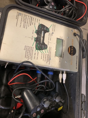 1068201-13 Underwater drone underwater robot Seagoo Worker incl. travel parts machine and accessories