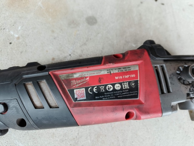 1129164-6 Polermaskin & Slipmaskin Milwaukee