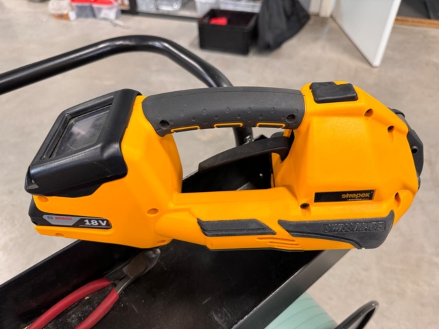 1031004-3 Strapping tool, Strapex STB 73 and strapping roll