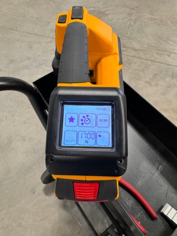 1031004-5 Strapping tool, Strapex STB 73 and strapping roll