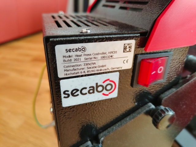 1129168-12 Heat press Secabo HPC01