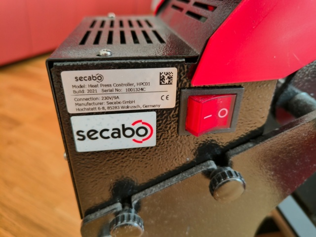 1129168-14 Heat press Secabo HPC01