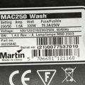 1182280-4 Martin Mac 250 Wash incl. case 2 pcs