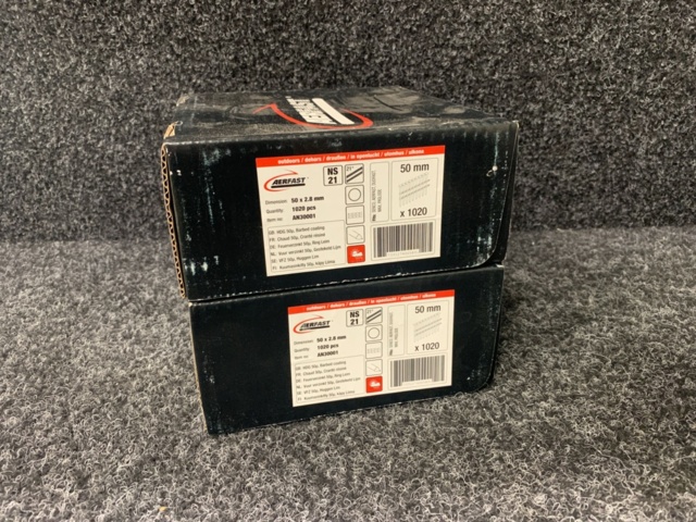 1190778-1 2040 pcs Nail Aerfast AN30001, 50x2.8 mm 21°