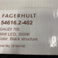 1190995-10 Pendant lamp fagerhult Gaudi 700 36W