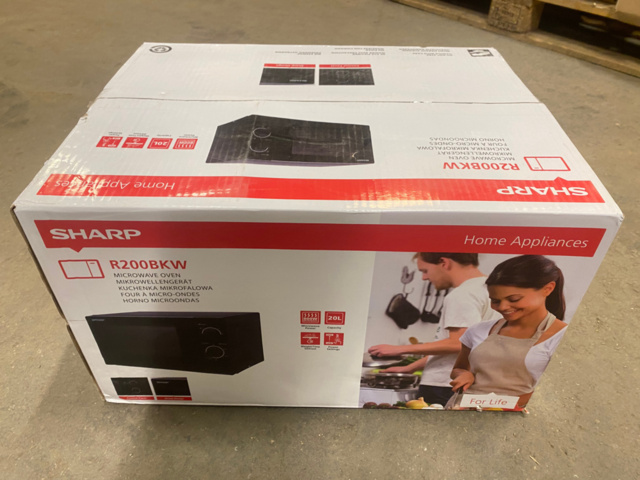 1192123-1 Mikrovågsugn SHARP R200BKW