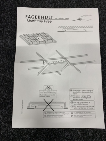 1190913-8 10 LED lighting panels
