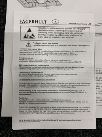 1190913-9 10 LED lighting panels