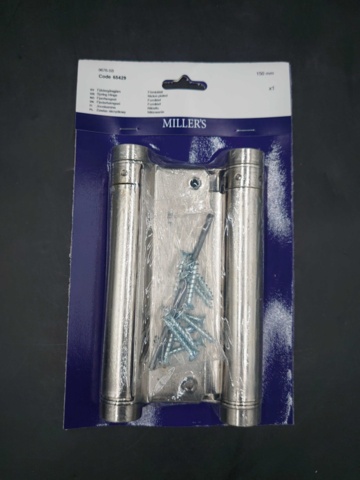 1192178-1 5 st Millers fjädergångjärn, 150 mm - Frakt ingår