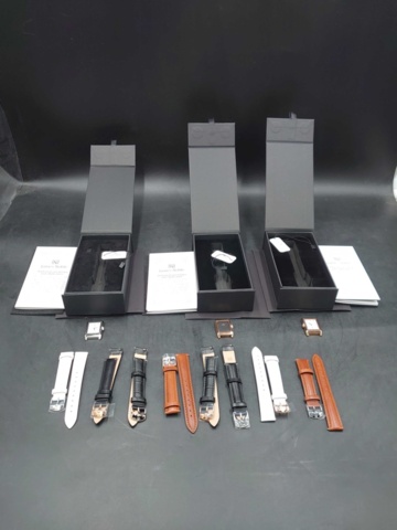 1190431-1 3 pcs James Noble Petite watch with 10 pcs bracelet - ladies