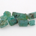 1193131-6 Lot of raw stones of Smaragd/Beryl approx. 125 ctv (50)