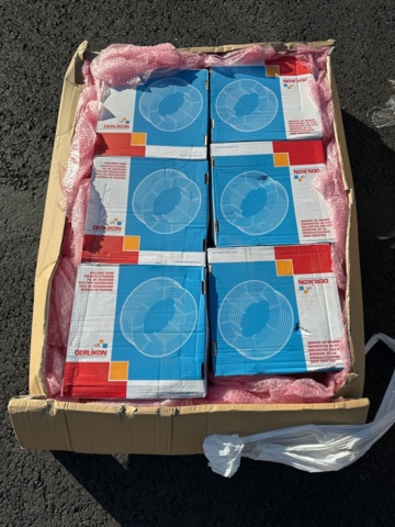 1193199-1 2 rolls Fluxofil 14HD welding wire