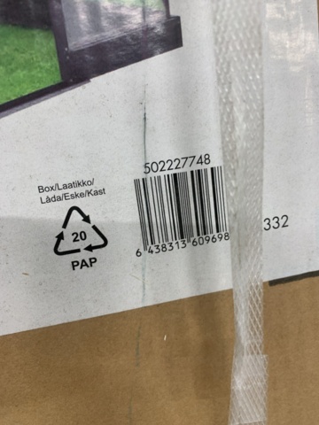 1193355-4 Greenhouse Goodiy 4.8 m² gray