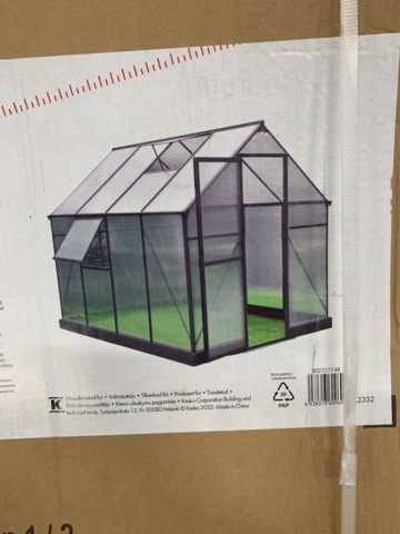 1193355-5 Greenhouse Goodiy 4.8 m² gray