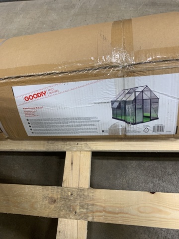 1193355-6 Greenhouse Goodiy 4.8 m² gray