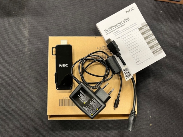 1184149-6 HDMI EDID recorder Atlona AT-HDSYNC 2pcs and Presentation stick NEC DS1-MP10RX