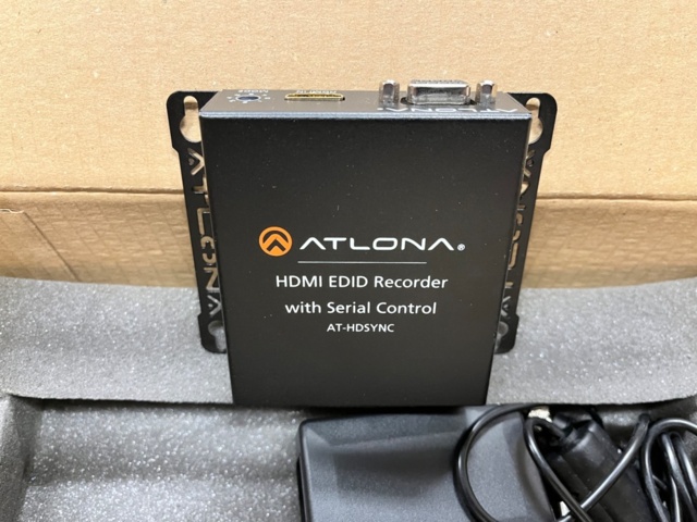 1184149-1 HDMI EDID recorder Atlona AT-HDSYNC 2pcs and Presentation stick NEC DS1-MP10RX