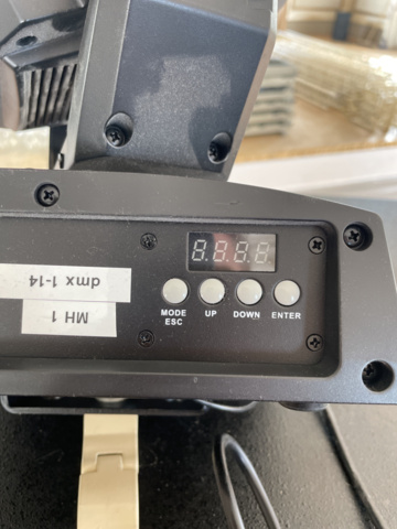 1150169-3 4 stage lights Stairville MH-X50