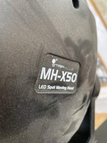 1150169-4 4 stage lights Stairville MH-X50