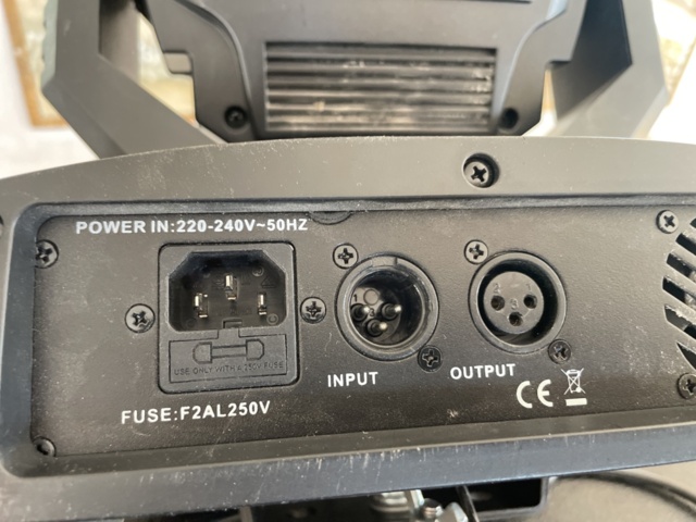 1150169-5 4 stage lights Stairville MH-X50