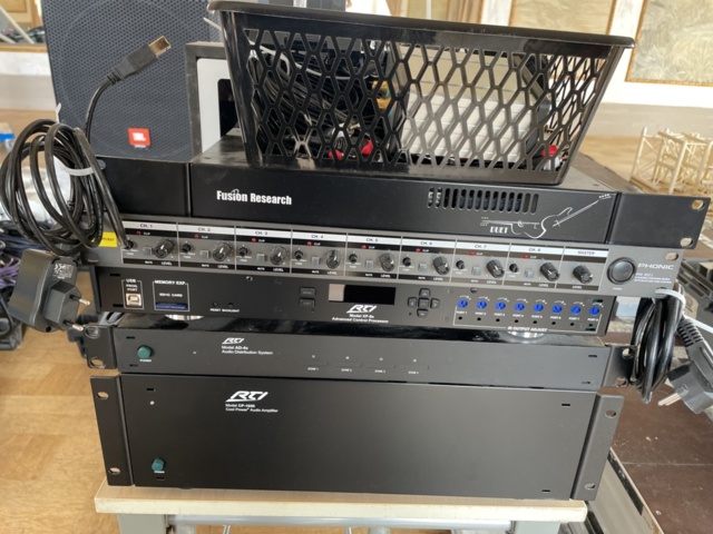 1150181-1 Rci Amplifier, Rci AD-4X, control processor etc