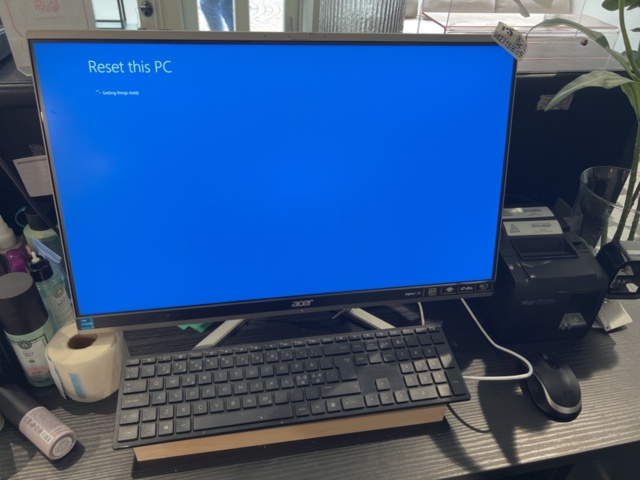 982715-1 All in one PC, receipt printer & barcode scanner