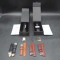 1193453-1 2 James Noble Classic watches with 5 bracelets - men's