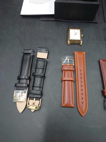 1193453-6 2 James Noble Classic watches with 5 bracelets - men's