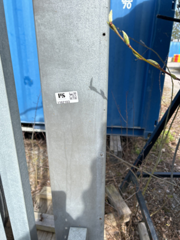 1162103-6 Vikgrind 6  m med infobloc