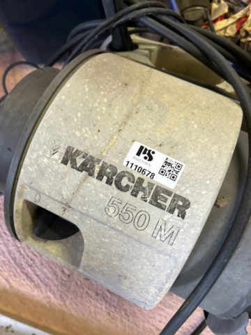 1110678-3 Kärcher 550M high pressure washer