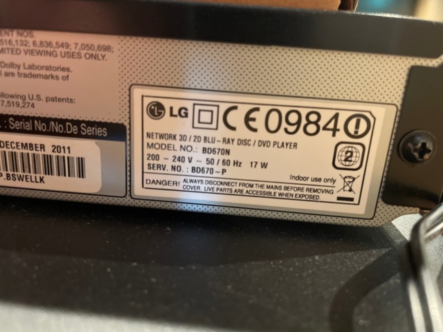 1150208-6 Kontrollpaneler, Dvd spelare, HDMI switch