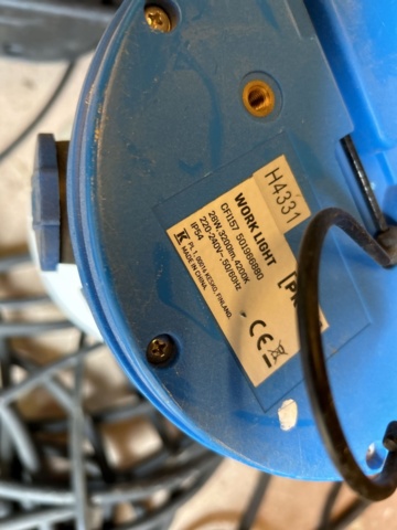 1110690-3 Lamp and splice cables