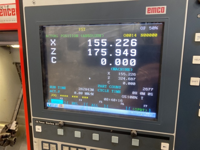 1171120-9 CNC lathe Emco Concept Turn 250
