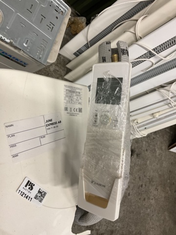 1121411-9 Air source heat pump Daikin 2017