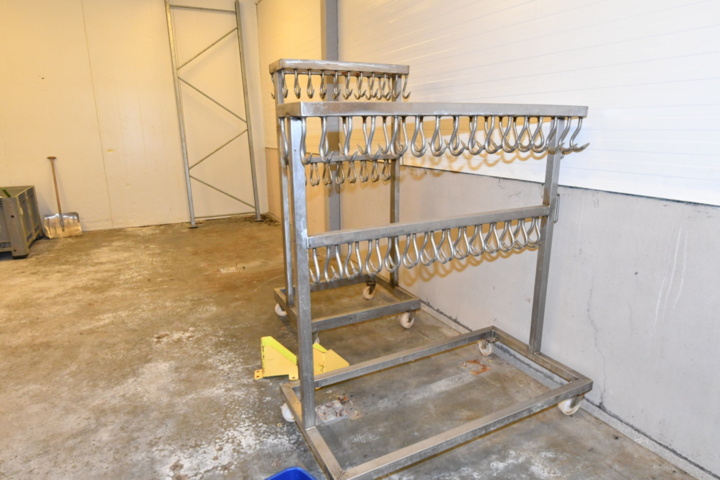 1193635-5 2 krokvagnar i rostfritt