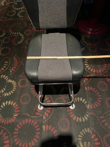 1193680-3 8 chairs with fixed seat cushion - manufacturer Patir. (Pallet/Carriage 24)