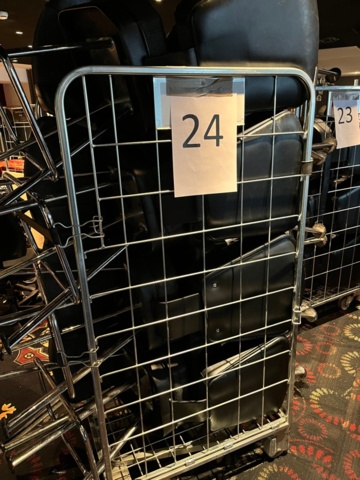 1193680-4 8 chairs with fixed seat cushion - manufacturer Patir. (Pallet/Carriage 24)