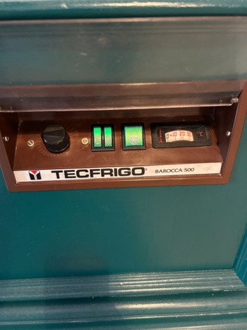 1144330-5 Roterande displaykyl Tecfrigo Barocca 500