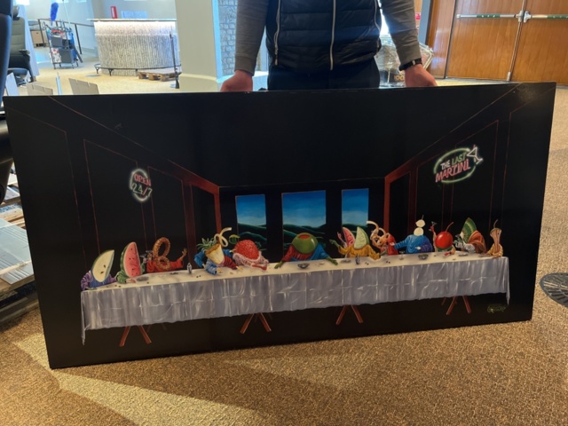 1177583-2 Painting Michael Godard "Last Martini"