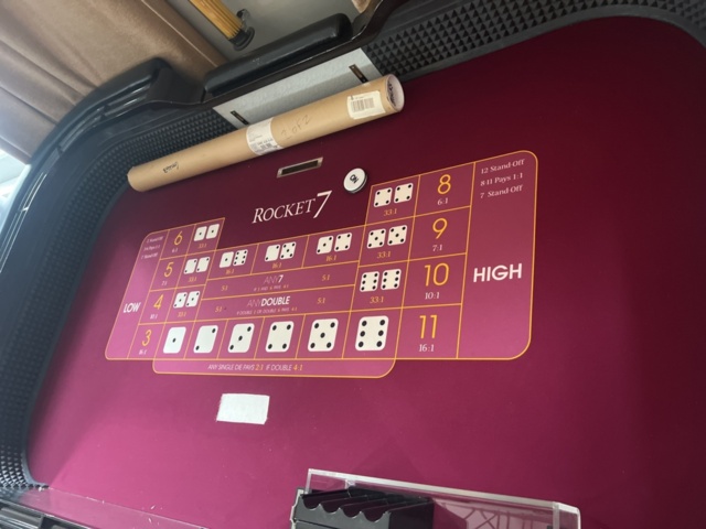 1177592-5 Mini Craps Bord  - TCS John Huxley