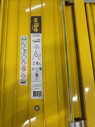 1195353-5 Step stool Wibe Vikingstep Midi Color 2-Step