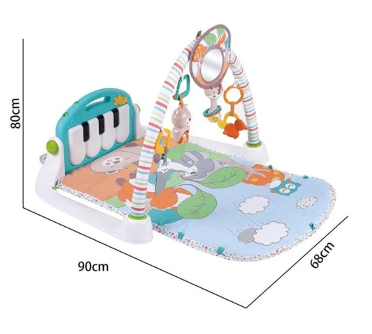 1199895-2 Party Baby Gym with Activity Toys and Piano