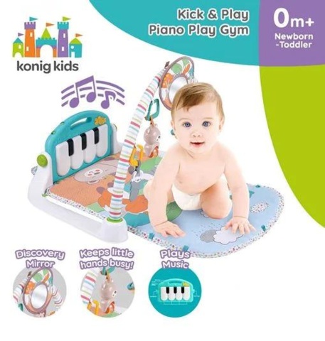 1199895-3 Party Baby Gym with Activity Toys and Piano