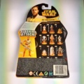 1199893-24 Lot of Star Wars action figures from 2005 in unbroken packaging.
