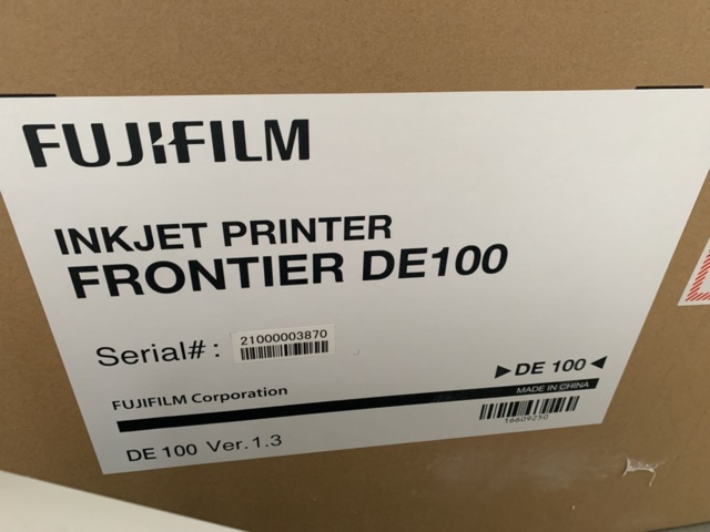 1068219-6 Fujifilm Inkjet Frontier DE100 professional photo printer developing machine