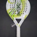 1199940-3 Bewe Wintop padel racket carbon fiber, white/green - Shipping included