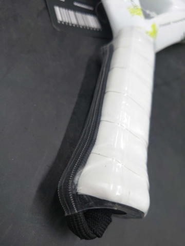 1199940-6 Bewe Wintop padel racket carbon fiber, white/green - Shipping included