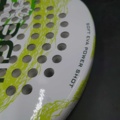 1199940-7 Bewe Wintop padel racket carbon fiber, white/green - Shipping included