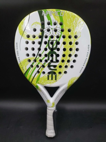 1199940-10 Bewe Wintop padel racket carbon fiber, white/green - Shipping included